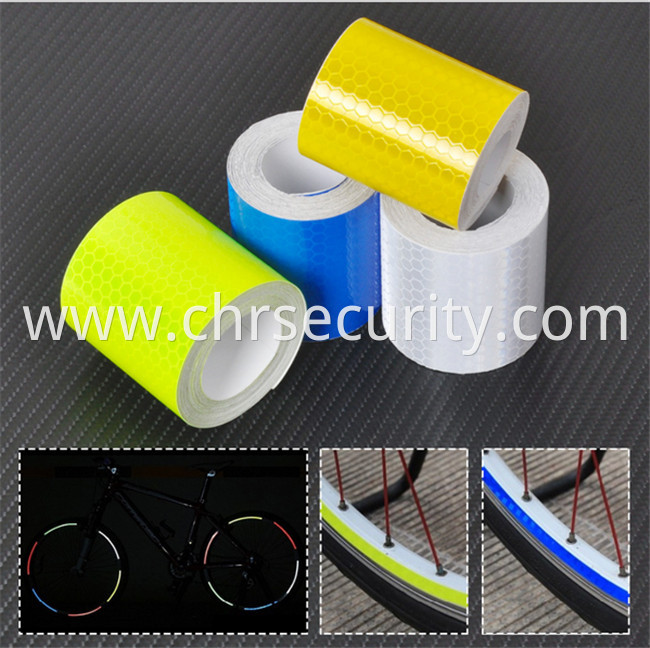 colourful reflective sticker pvc